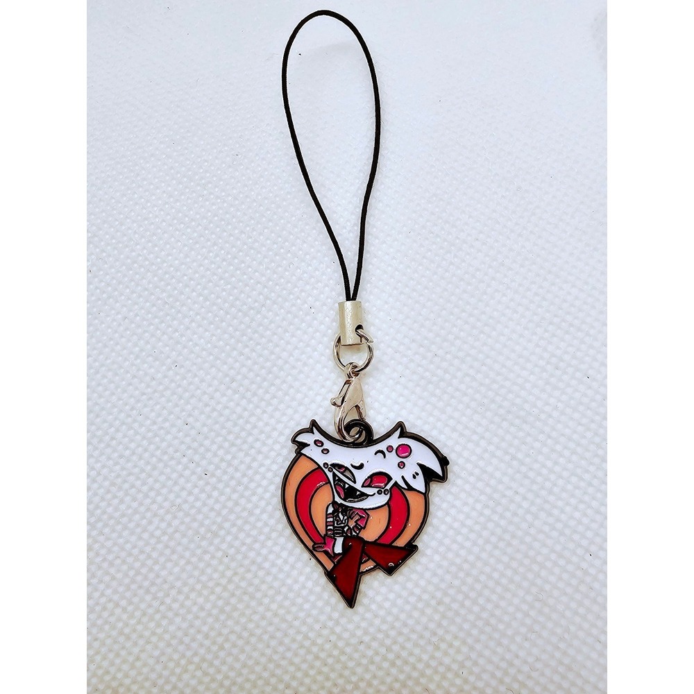 Angel Dust Hazbin Hotel Phone Charm! (Other characters Available too!)